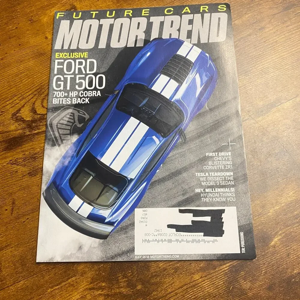 Motor Trend Magazine July 2018 ~ 4